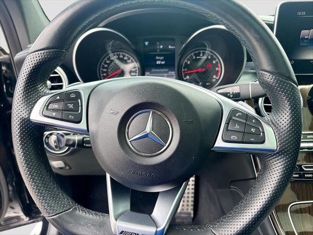 used 2017 Mercedes-Benz AMG GLC 43 car, priced at $22,995
