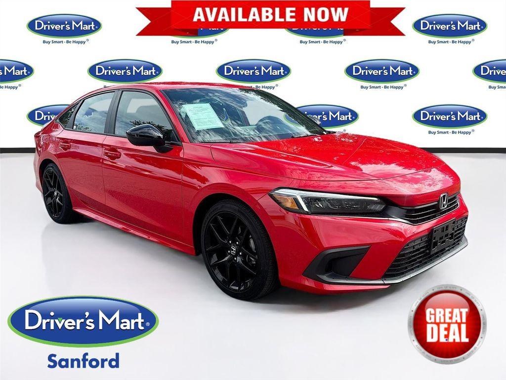 used 2024 Honda Civic car, priced at $23,995