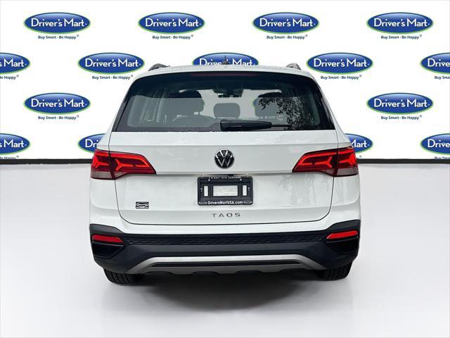 used 2024 Volkswagen Taos car, priced at $19,995