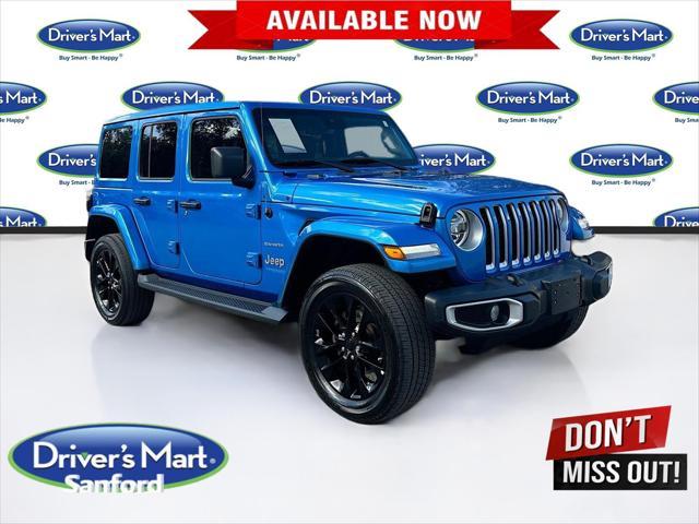 used 2021 Jeep Wrangler Unlimited 4xe car, priced at $29,595