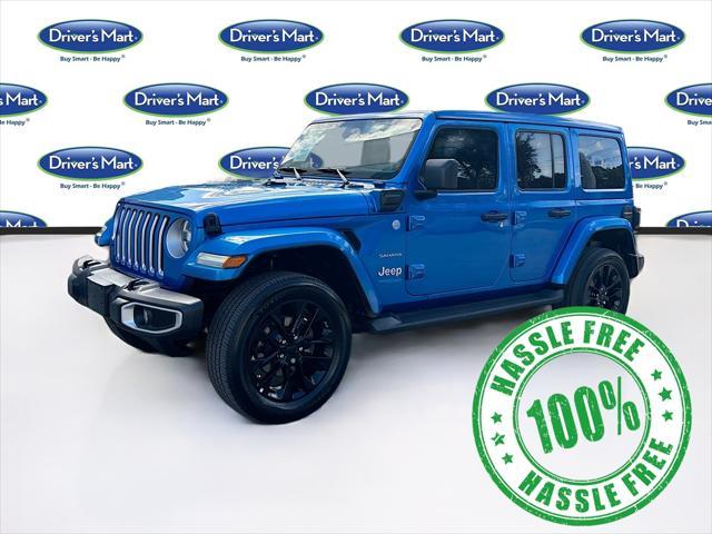 used 2021 Jeep Wrangler Unlimited 4xe car, priced at $29,595