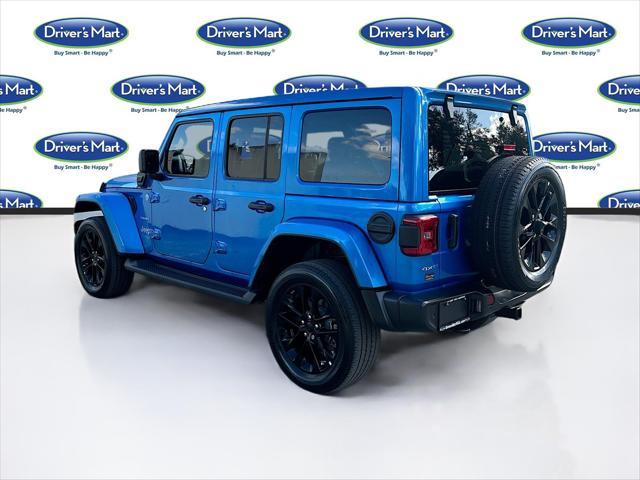 used 2021 Jeep Wrangler Unlimited 4xe car, priced at $29,595