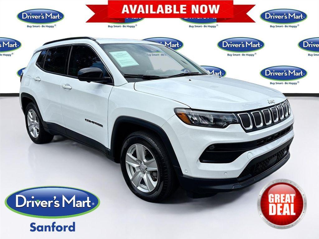 used 2022 Jeep Compass car, priced at $18,995
