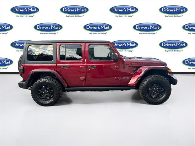 used 2021 Jeep Wrangler Unlimited car, priced at $34,595