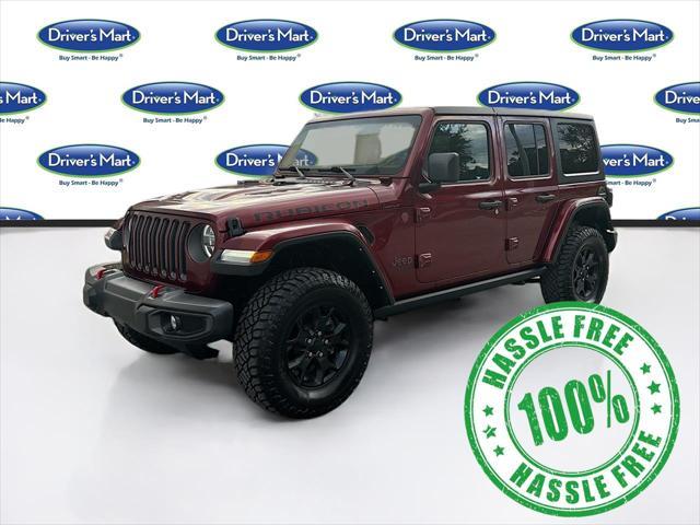 used 2021 Jeep Wrangler Unlimited car, priced at $34,595