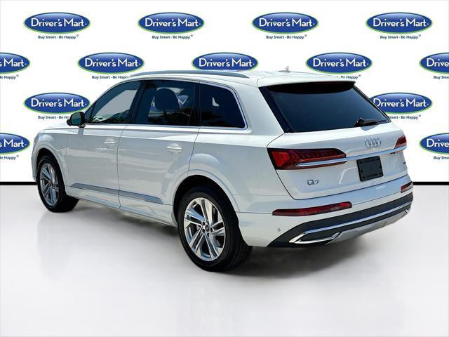 used 2021 Audi Q7 car, priced at $31,595