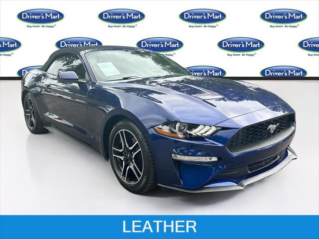 used 2018 Ford Mustang car, priced at $18,595