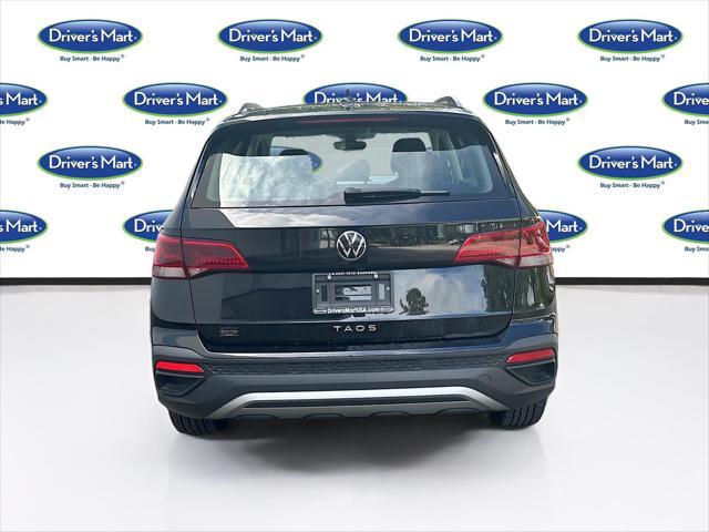 used 2024 Volkswagen Taos car, priced at $20,595