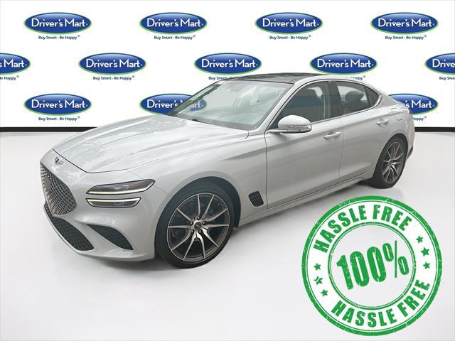 used 2022 Genesis G70 car, priced at $25,595