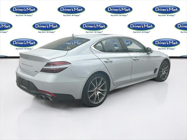 used 2022 Genesis G70 car, priced at $25,595