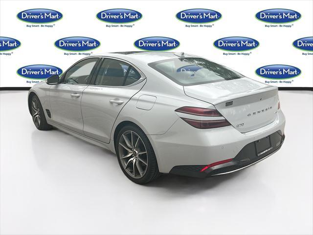 used 2022 Genesis G70 car, priced at $25,595