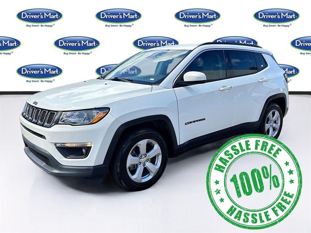 used 2021 Jeep Compass car, priced at $15,595