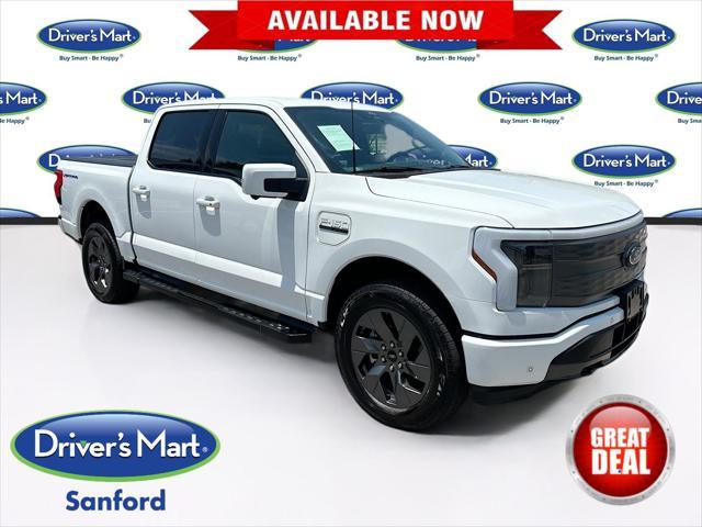 used 2022 Ford F-150 Lightning car, priced at $37,895