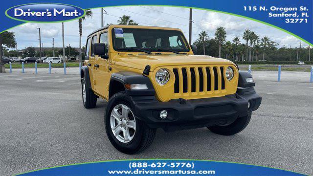 used 2020 Jeep Wrangler Unlimited car, priced at $18,995