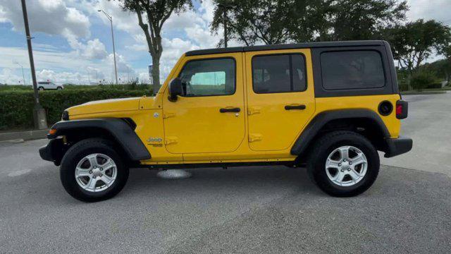 used 2020 Jeep Wrangler Unlimited car, priced at $18,995