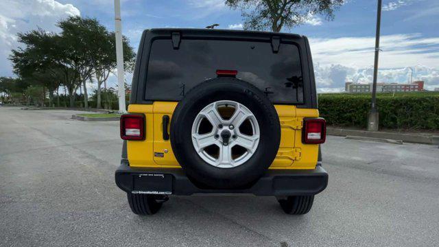 used 2020 Jeep Wrangler Unlimited car, priced at $18,995