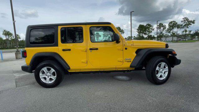 used 2020 Jeep Wrangler Unlimited car, priced at $18,995