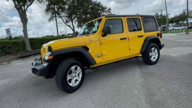 used 2020 Jeep Wrangler Unlimited car, priced at $18,995
