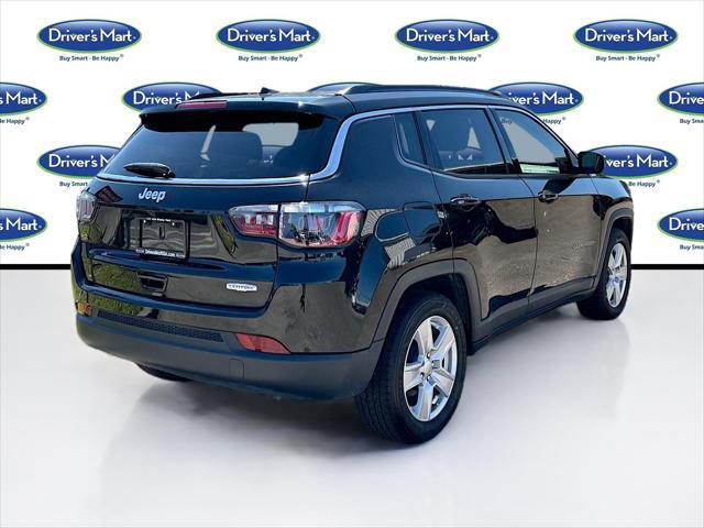 used 2022 Jeep Compass car, priced at $20,595