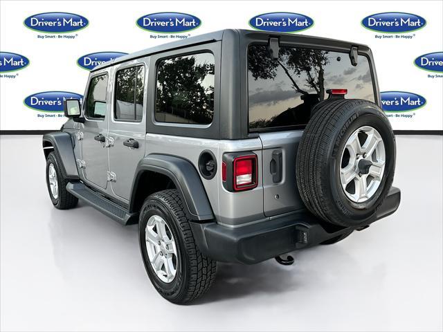 used 2020 Jeep Wrangler Unlimited car, priced at $20,995