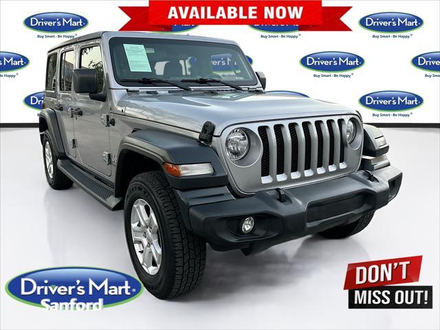 used 2020 Jeep Wrangler Unlimited car, priced at $20,995