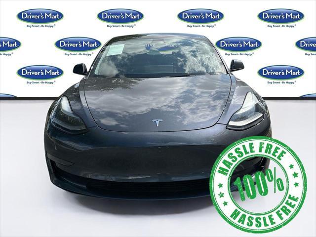 used 2022 Tesla Model 3 car, priced at $17,595