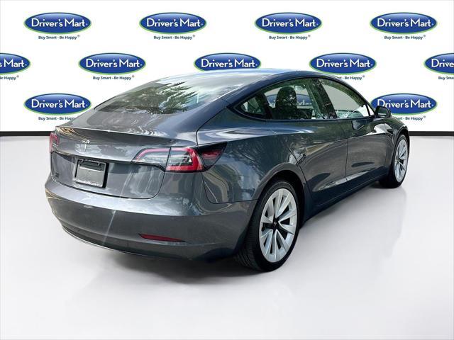 used 2022 Tesla Model 3 car, priced at $17,595