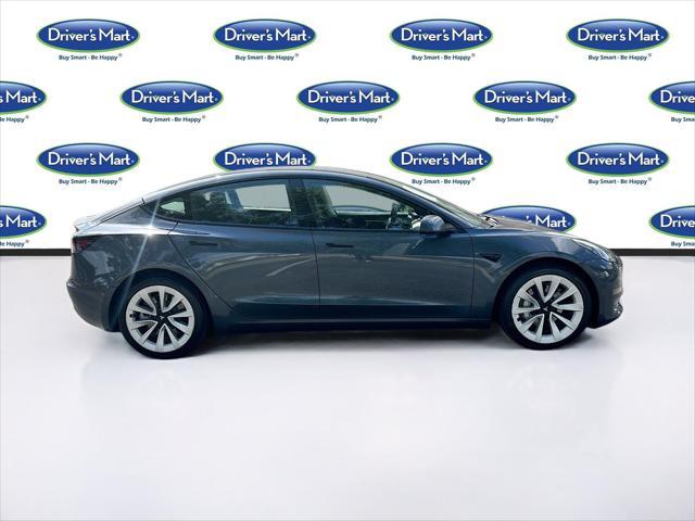used 2022 Tesla Model 3 car, priced at $17,595