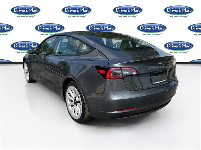 used 2022 Tesla Model 3 car, priced at $17,595