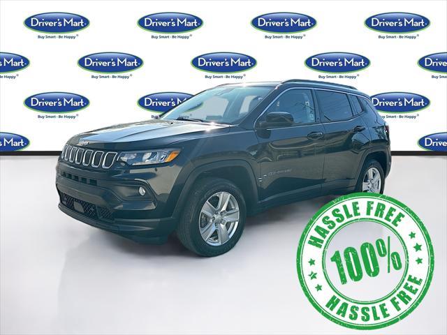 used 2022 Jeep Compass car, priced at $19,495