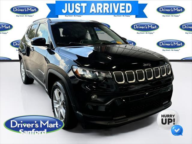 used 2022 Jeep Compass car, priced at $19,495