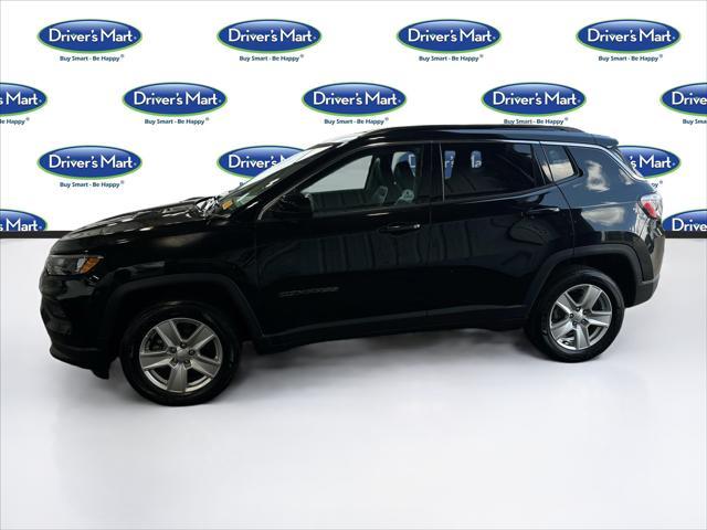 used 2022 Jeep Compass car, priced at $19,495