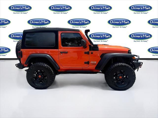 used 2018 Jeep Wrangler car, priced at $19,595