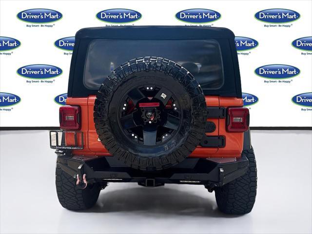 used 2018 Jeep Wrangler car, priced at $19,595