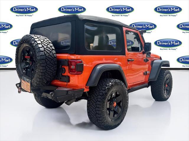 used 2018 Jeep Wrangler car, priced at $19,595