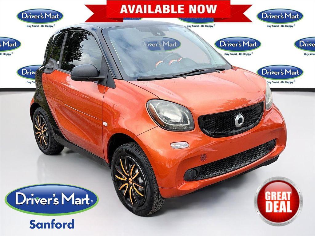 used 2016 smart ForTwo car, priced at $8,599