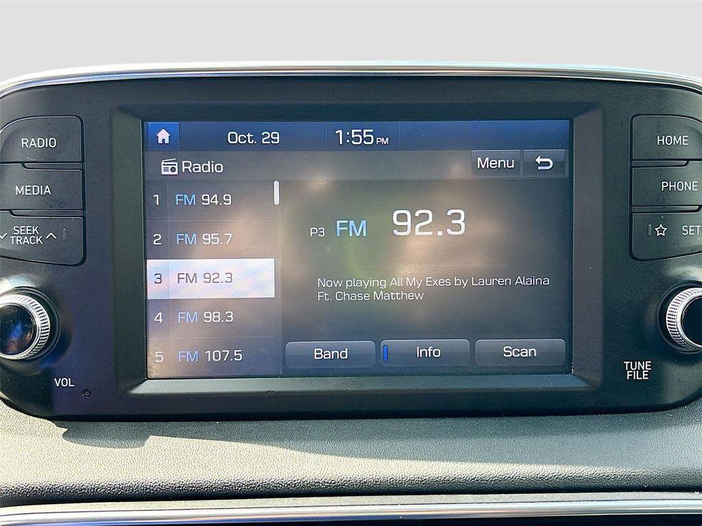 used 2020 Hyundai Santa Fe car, priced at $12,995