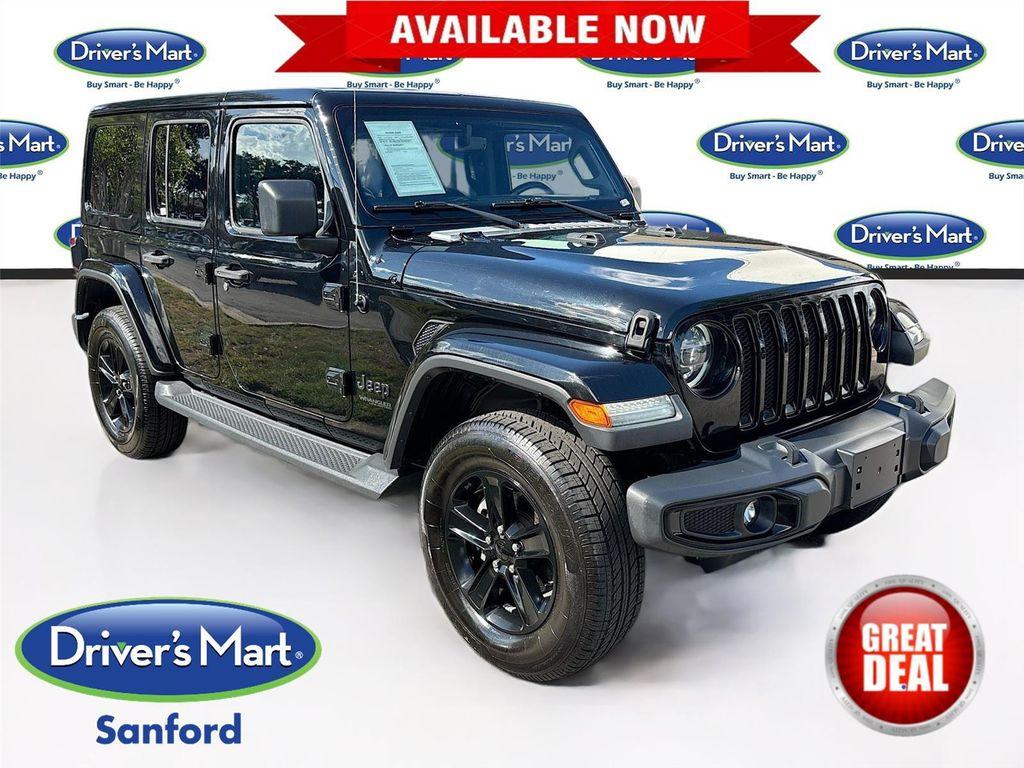 used 2020 Jeep Wrangler Unlimited car, priced at $27,595