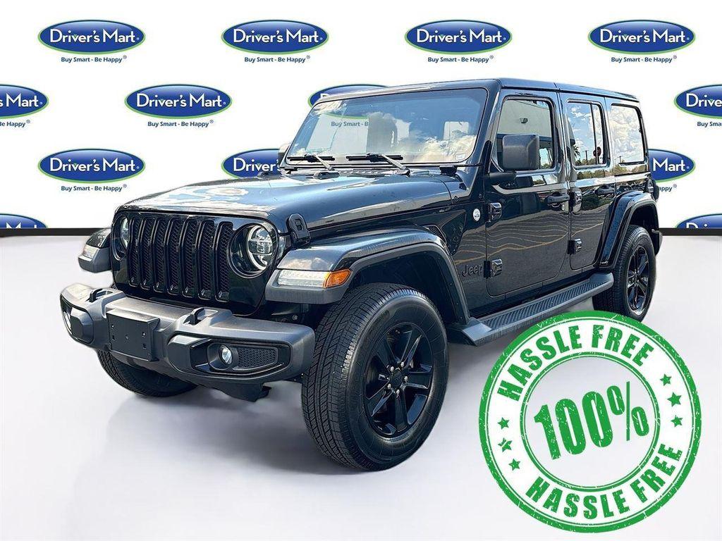 used 2020 Jeep Wrangler Unlimited car, priced at $27,595