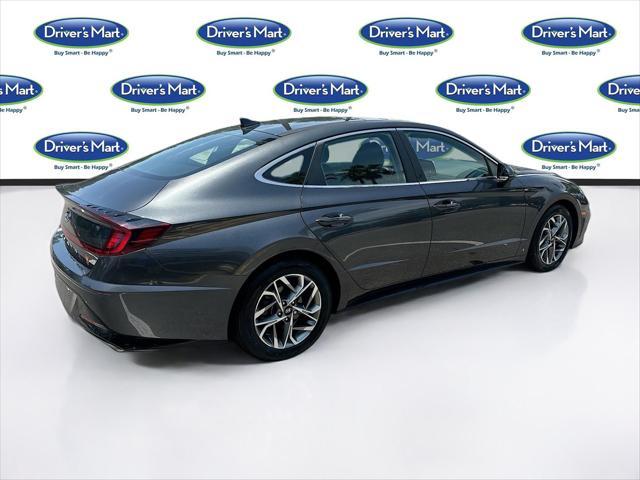 used 2021 Hyundai Sonata car, priced at $18,595