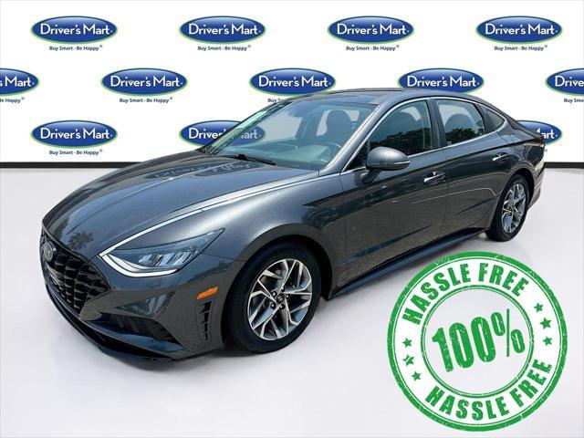 used 2021 Hyundai Sonata car, priced at $18,595