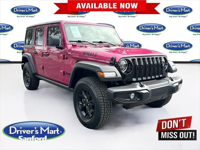 used 2022 Jeep Wrangler car, priced at $31,995