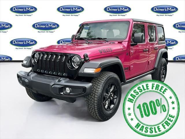 used 2022 Jeep Wrangler car, priced at $31,995