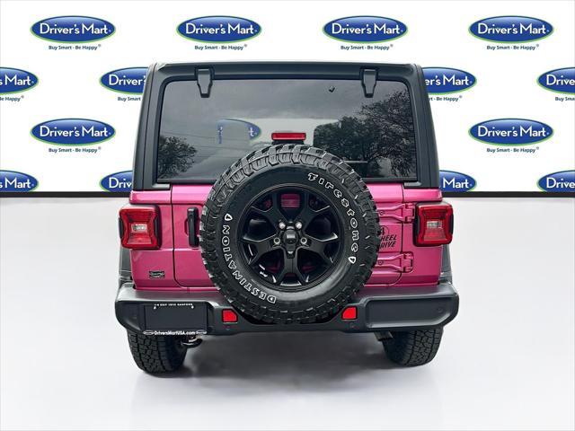 used 2022 Jeep Wrangler car, priced at $31,995