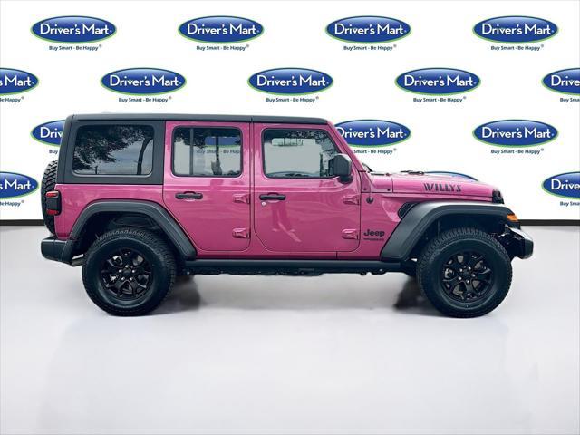 used 2022 Jeep Wrangler car, priced at $31,995