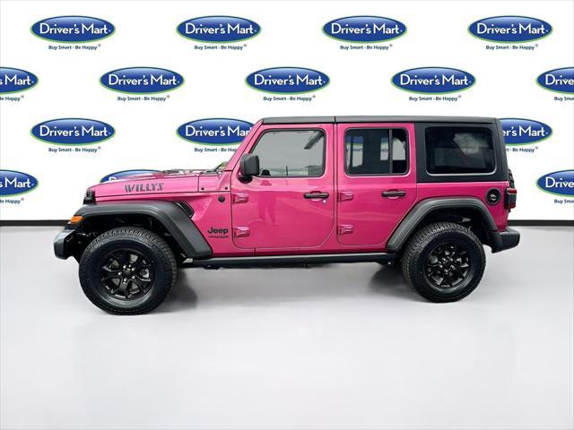 used 2022 Jeep Wrangler car, priced at $31,995