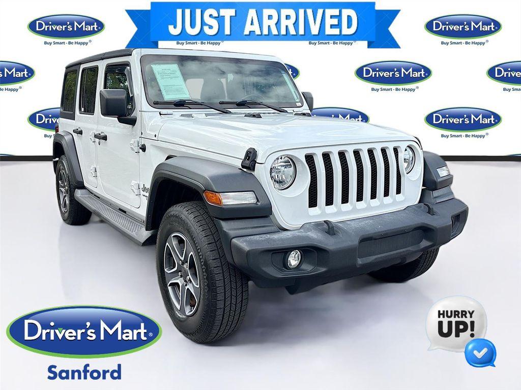 used 2020 Jeep Wrangler Unlimited car, priced at $23,995