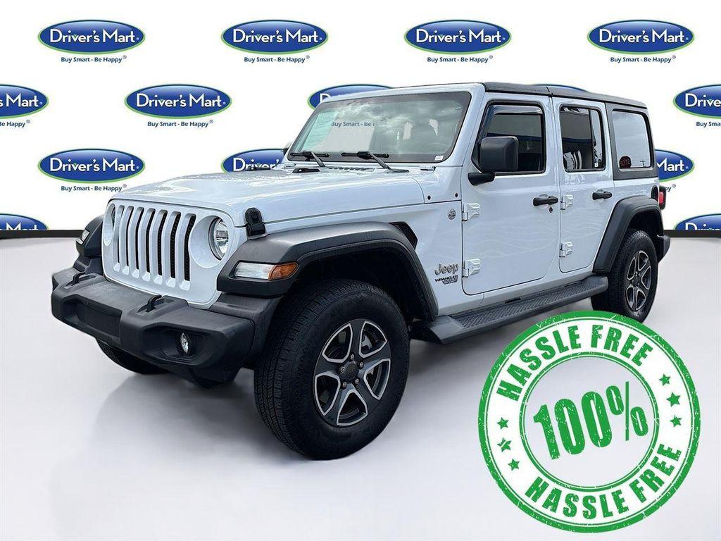 used 2020 Jeep Wrangler Unlimited car, priced at $23,995