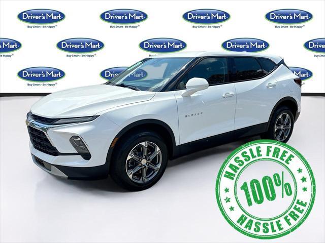 used 2023 Chevrolet Blazer car, priced at $20,595