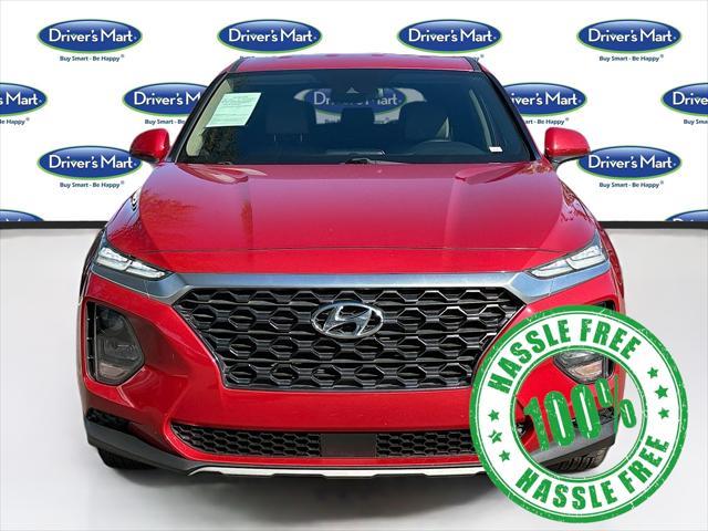 used 2019 Hyundai Santa Fe car, priced at $18,595